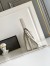 Prada Aimee Large Shoulder Bag in White Buckskin