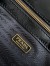 Prada Medium Shoulder Bag with Flap in Black Calfskin