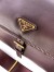 Prada Explore Medium Flap Bag in Sienna Nappa Lambskin