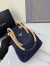 Prada Mariner Small Bucket Bag in Blue Re-Nylon