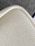 Prada Small Tote Bag in White Grained Leather