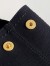 Prada Jardiniere Small Tote Bag in Black Cotton Canvas