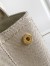 Prada Jardiniere Large Tote Bag in Natural Cotton Canvas 