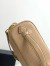 Prada Mini Vanity Bag in Sand Beige Grained Leather