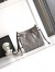 Prada Bonnie Mini Shoulder Bag in Grey Calfskin