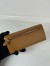 Prada Flap Continental Wallet in Caramel Saffiano Leather