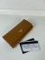 Prada Flap Continental Wallet in Caramel Saffiano Leather