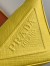 Prada Triangle Shoulder Bag In Yellow Saffiano Calfskin
