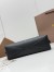 Alaia Le Teckel Small Shoulder Bag in Black Goatskin