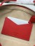 Alaia Le Teckel Medium Shoulder Bag in Red Goatskin