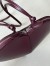 Alaia Le Coeur Heart Bag in Bordeaux Calfskin