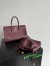 Bottega Veneta Barbara Bag in Barolo Intrecciato Lambskin