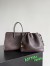 Bottega Veneta Barbara Bag in Fondant Intrecciato Lambskin