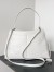 Balenciaga Rodeo Large Bag in White Crocodile Embossed Calfskin