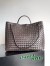 Bottega Veneta Large Andiamo bag In Fondant Intrecciato Lambskin