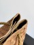 Bottega Veneta Andiamo Large Bag in Brown Suede Intrecciato Leather