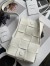 Bottega Veneta Candy Cassette Bag In White Lambskin