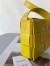 Bottega Veneta Cassett Bag In Yellow Wrinkled Calfskin