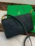 Bottega Veneta Cassette Bag In Green Grained Leather