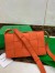 Bottega Veneta Cassette Bag In Maple Grained Leather