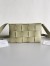 Bottega Veneta Cassett Bag In Travertine Intrecciato Lambskin