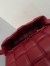 Bottega Veneta Padded Cassette Bag In Dard Red Lambskin