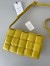 Bottega Veneta Padded Cassette Bag In Yellow Lambskin