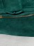 Bottega Veneta Chain Cassette Bag In Emerald Green Suede