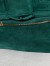 Bottega Veneta Chain Cassette Bag In Emerald Green Suede