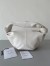 Bottega Veneta Double Knot Bag In White Calfskin
