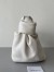 Bottega Veneta Double Knot Bag In White Calfskin