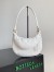 Bottega Veneta Gemelli Small Bag in White Intrecciato Lambskin