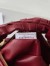 Bottega Veneta BV Jodie Mini Bag In Dark Red Intrecciato Lambskin