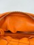 Bottega Veneta BV Jodie Mini Bag In Orange Intrecciato Lambskin