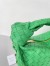 Bottega Veneta BV Jodie Teen Bag In Green Intrecciato Leather