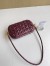 Bottega Veneta Knot Minaudiere On Strap In Barolo Foulard Intreccio Leather