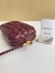 Bottega Veneta Knot Minaudiere On Strap In Barolo Foulard Intreccio Leather