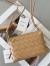 Bottega Veneta Mini Loop Bag In Beige Intrecciato Lambskin