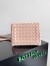 Bottega Veneta Parachute Small Bag in Cameo Intrecciato Lambskin