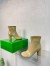 Bottega Veneta Atomic Ankle Boots In Beige Lambskin