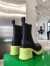 Bottega Veneta Flash Chelsea Boots with Yellow Outsole