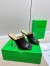 Bottega Veneta Knot Mules 90mm In Black Lambskin