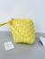 Bottega Veneta Turn Bag In Yellow Intrecciato Lambskin