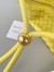 Bottega Veneta Turn Bag In Yellow Intrecciato Lambskin