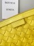 Bottega Veneta Turn Bag In Yellow Intrecciato Lambskin