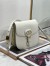 Dior Bobby Frame Bag In White Box Calfskin