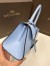 Delvaux Brillant Mini Bag in Azure Box Calf Leather
