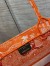Dior Medium Book Tote Bag In Fluorescent Orange Toile de Jouy Reverse Embroidery