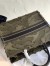 Dior Book Tote Bag In Green Camouflage Embroidered Canvas