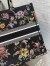 Dior Large Book Tote Bag In Black Multicolor Jardin Botanique Embroidery